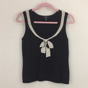 Weekend Max Mara Cashmere Bowtie Top (Sz M)